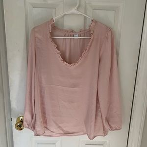 Old Navy Womens pink blouse